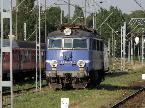 EP08-013 zaraz po przybyciu ze stolicy