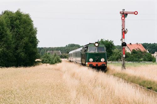 EC Wawel objazdem przez Wolsztyn