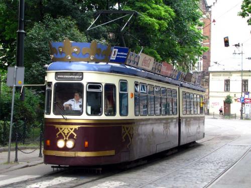 Man/Duwag GT6, ul. Dominikańska, Kraków