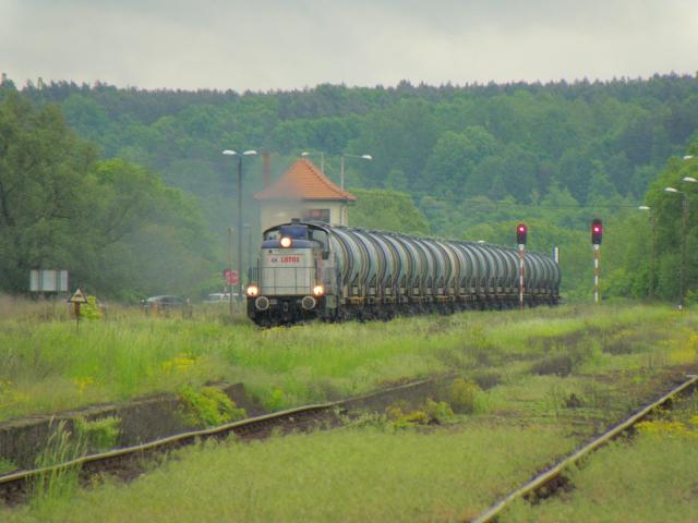 Deszczowy dzień w Krośnie