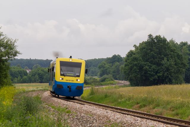 SA107-001 tym razem w ruchu.